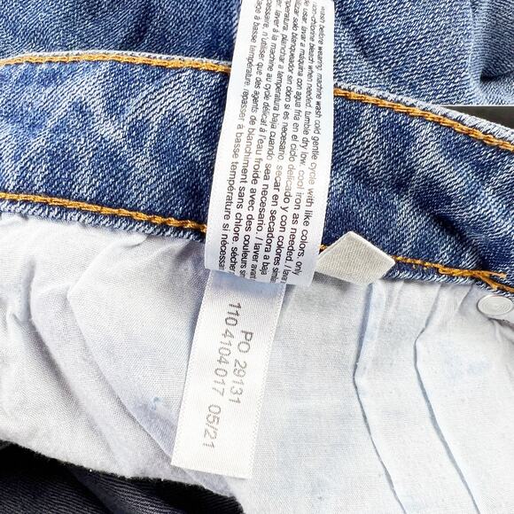NEW Eloquii Denim Viola fit Straight leg distressed blue jean size 22 NWT - Picture 7 of 8